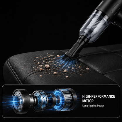 Cordless High-Power Car Vacuum Cleaner