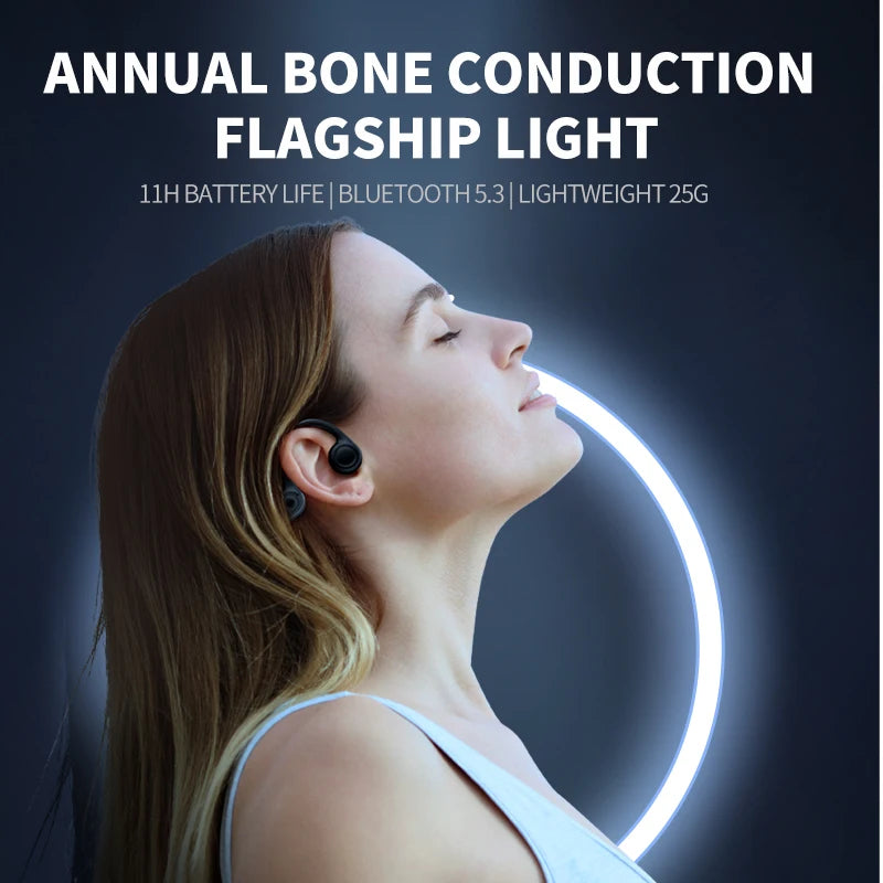 Open-Ear Bone Conduction Sports Earphones